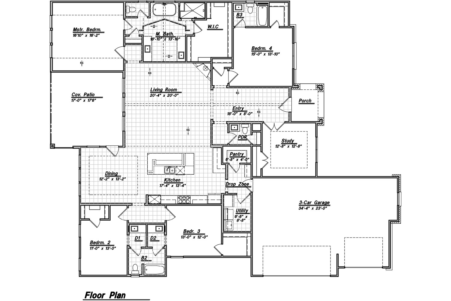 Huisache floorplan