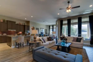 Napa Oaks model - #! - family room