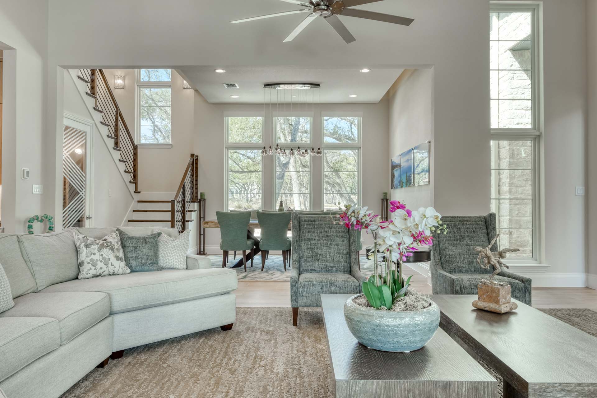 You can build on your own lot and have this beautiful living area!