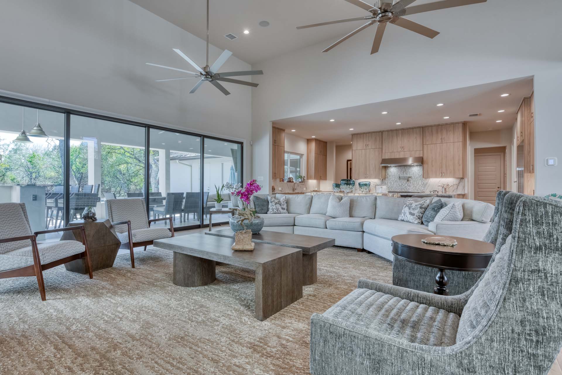 You can build on your own lot and have this beautiful living area!