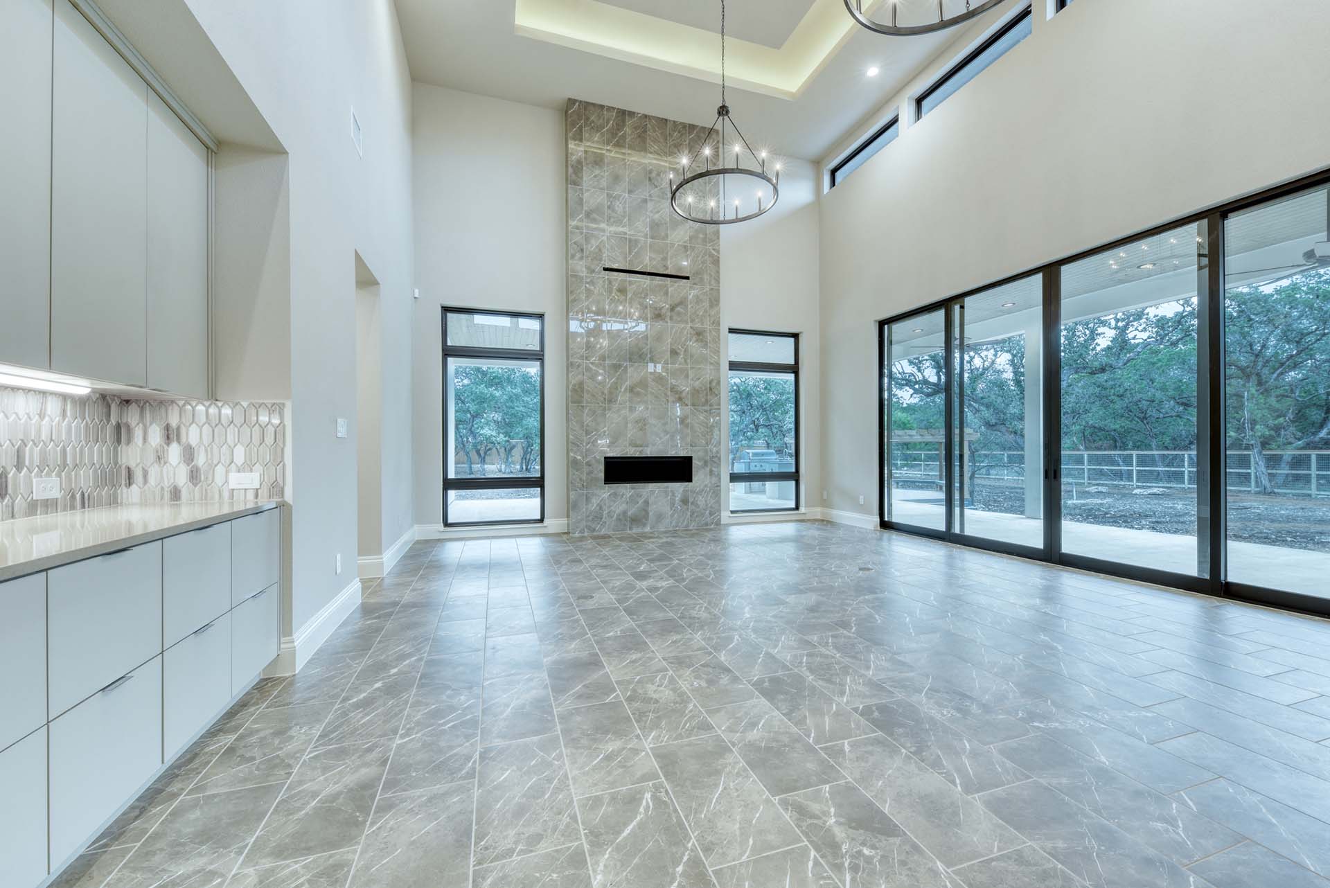 You can build on your own lot and have this beautiful living area!