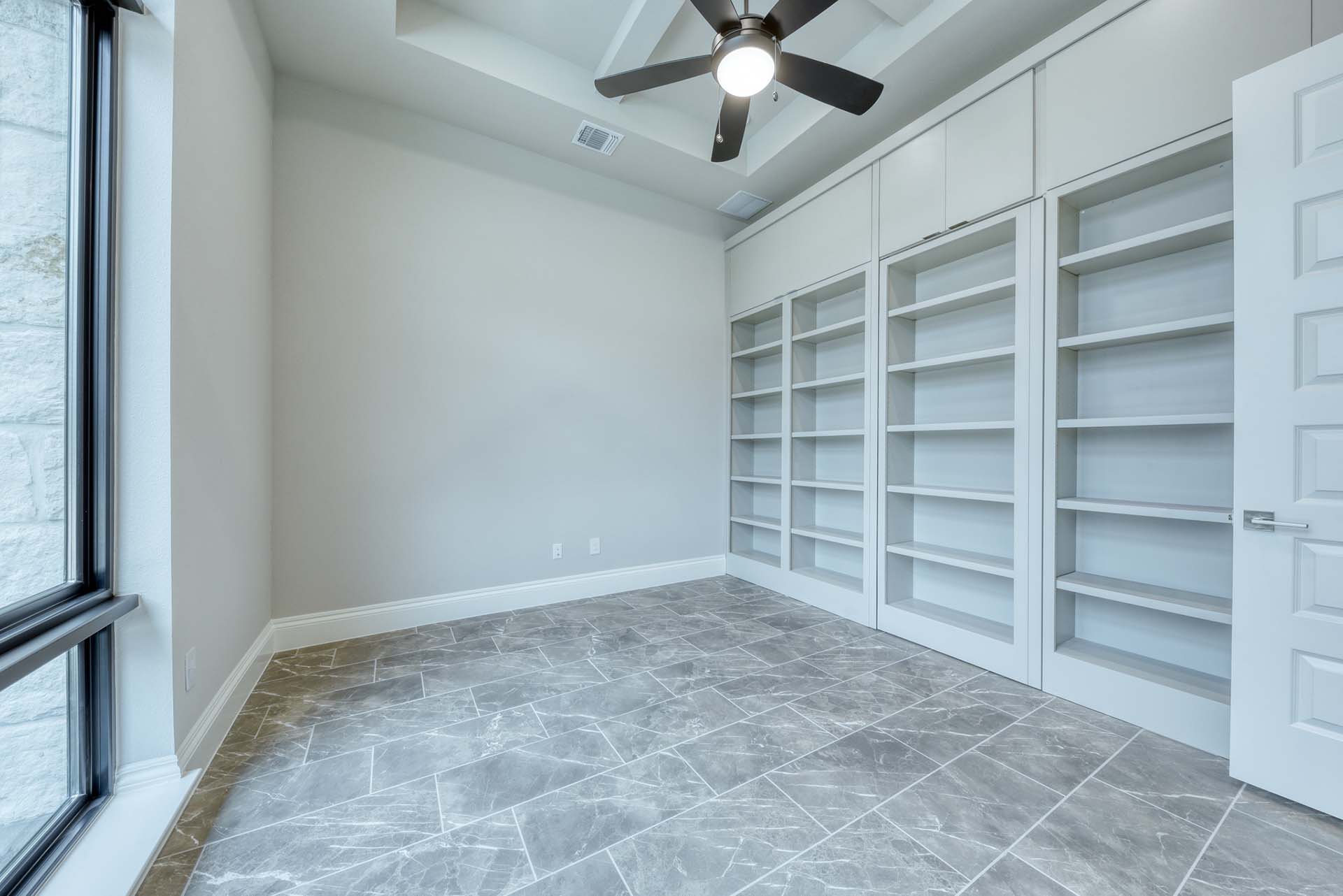 You can build on your own lot and have this beautiful study!