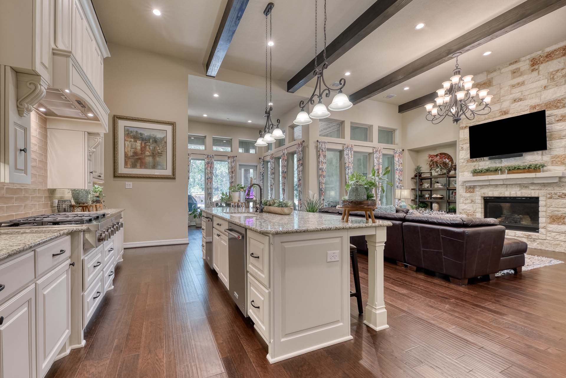 You can build on your own lot and have this beautiful kitchen!