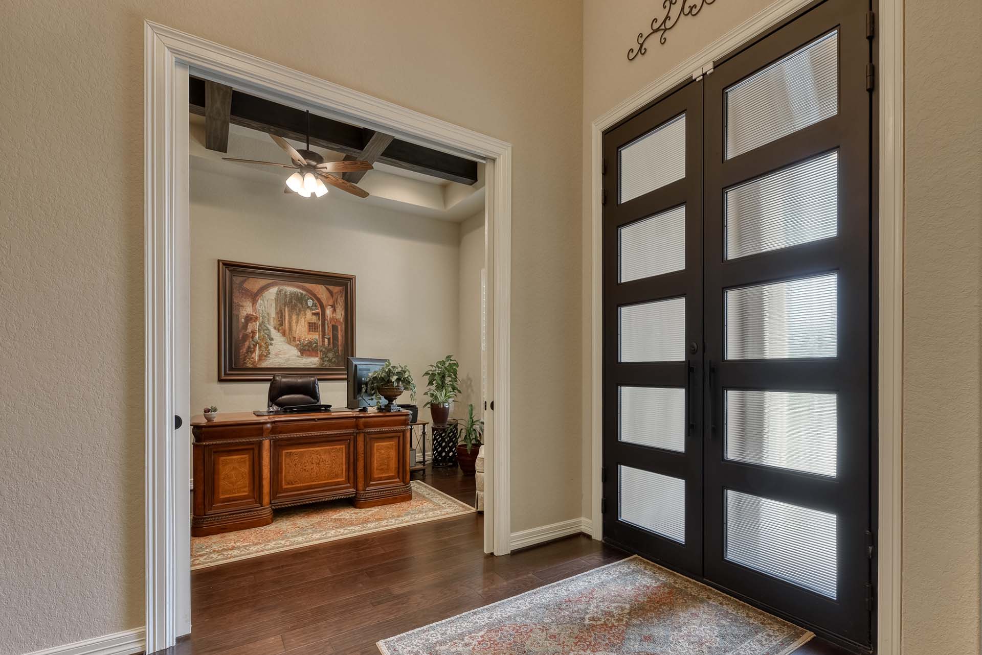 You can build on your own lot and have this beautiful study!